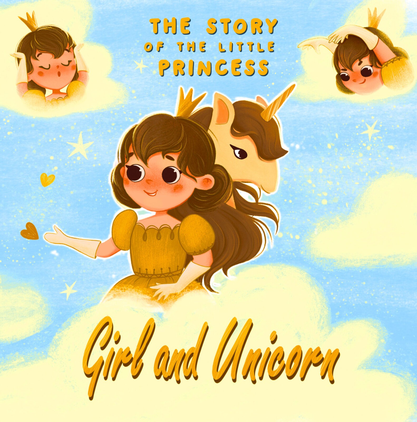 Girl and Unicorn - The story of the little princess